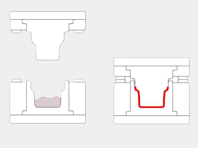 BMC compression moulding